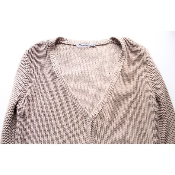Alexander Wang Chunky Knit Cardigan Dusty Pink Size Small - Picture 4 of 8